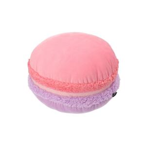 レディース クッション クッションカバー マカロンヌ クッション 300×300 ピンク×パープル