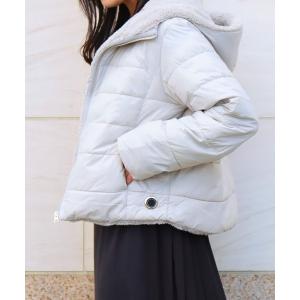 ダウンコート ダウンジャケット 電熱中綿ジャケット レディース