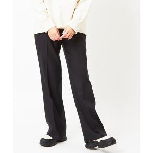 スラックス パンツ CENTER PRESS PANTS レディース