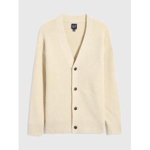 カーディガン オーバーサイズ Vネック カーディガン