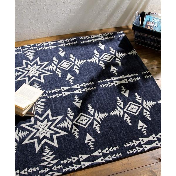 ラグ ラグマット 「PENDLETON(ペンドルトン)」ラグ130×190