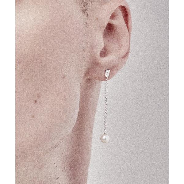 ピアス メンズ HERGO ハーゴ / AKOYA Pearl Long Chain pierce ...