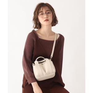 トートバッグ バッグ ダブルフロントポケットマイクロトート「2WAY・軽量・抗菌防臭加工裏地使用」