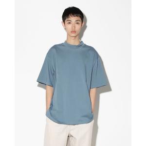 tシャツ Tシャツ レディース レジェンダ フェイデッドカラー モックネックTシャツ / LEGENDA Faded Color Mock Neck