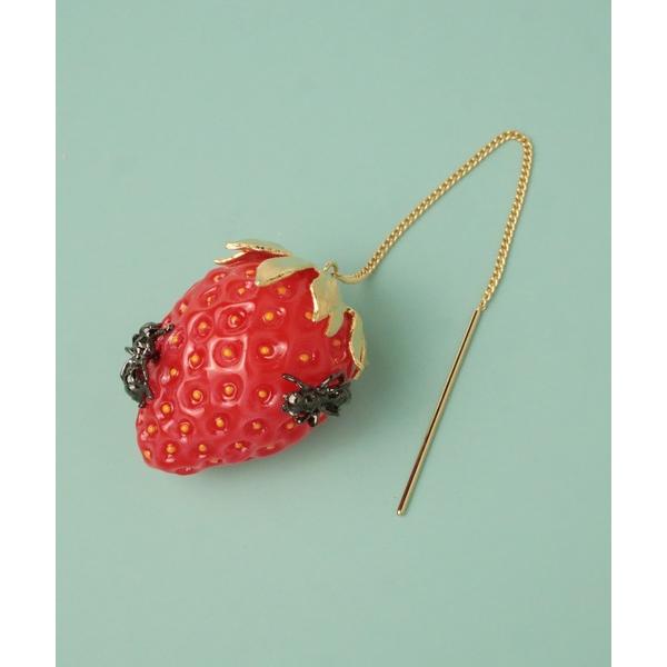 ピアス antsいちごロングピアス レディース メンズ