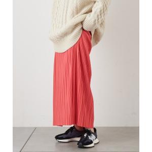 スカート カットプリーツIラインスカート