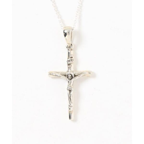 ネックレス シルバー925ロザリオクロスネックレス レディース メンズ