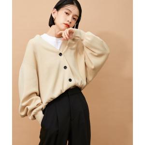 カーディガン 「アウトレット店舗・WEB限定」コクーンカーディガン レディース