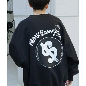 トレーナー スウェット 「MARK GONZALES ARTWORK COLLECTION / マーク ゴンザレス」別注 ビッグシルエット イラストバ