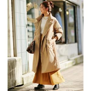 ダウン ダウンジャケット 西川ダウン(R)/ベルテッドコートダウン