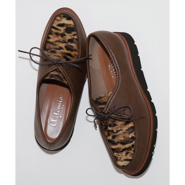 フォーマルシューズ 軽量厚底レースアップシューズ レディース