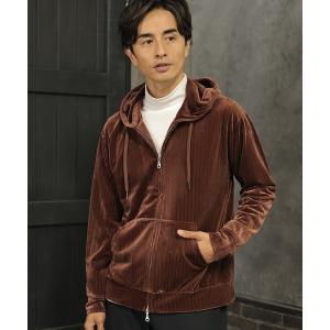 Lee（リー） パーカー 2025AW Lee/リー VELOR ZIP UP HOODIE JACKET