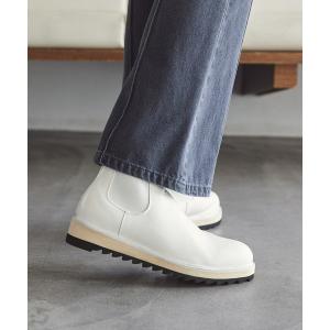 ブーツ シャークソール/ウェービングソールサイドゴアブーツ