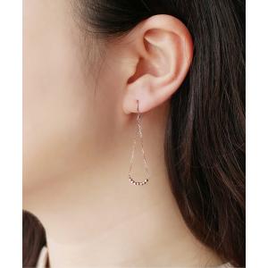 VENDOME AOYAMA（ヴァンドーム青山） ピアス K10WG フェルスパー