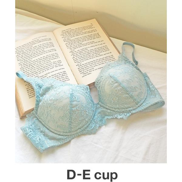 ブラジャー BRAGENIC One Day/クラシカルレース ノンワイヤーモールドブラジャー D-...