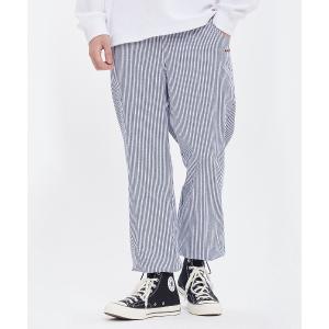 パンツ 「ROMANTIC CROWN」STRIPE COTTON EASY PANTS / ロマンティッククラウン ストライプ コットン イージー パンツ メンズ レディース
