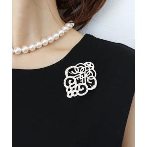 SWAROVSKI（スワロフスキー） ブローチ 「公式」「スワロフスキー