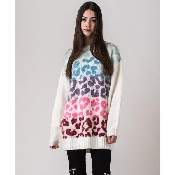 セーター ニット PANTHERA-RAINBOW(パンセラ-レインボー)モヘヤタッチ ビッグシルエ...