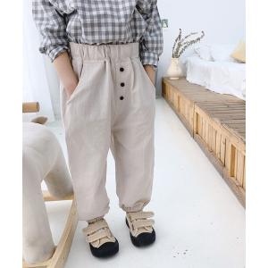ボタン付きテーパードパンツ キッズの買取情報