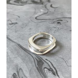 指輪 リング THEATER シアター スクエアフォルムシルバーリング レディース メンズ