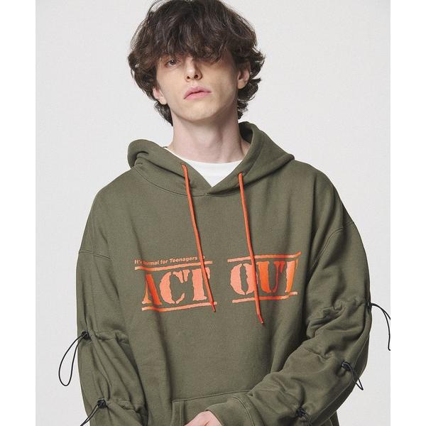 パーカー LIBERE リベーレ / STRING HOODIE ビッグシルエットストリングプリント...