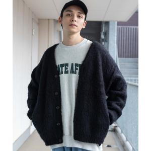 カーディガン WEGO/モヘアライクBIGカーディガン