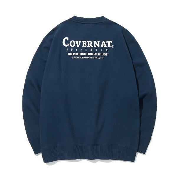 トレーナー スウェット 「COVERNAT」LAYOUT LOGO CREWNECK / カバーナッ...