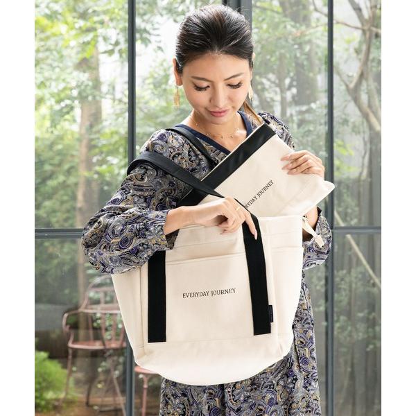 マザーズバッグ 「ZOZO限定」大容量 2WAY キャンバス ママトート　ショルダー＆トートバッグ ...