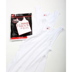 タンクトップ メンズ 「HANES/ヘインズ」パック入りリブタンクトップ（2Ｐ）HM2-K701/無地/2枚組み｜ZOZOTOWN Yahoo!店