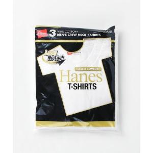 tシャツ 「HANES/ヘインズ」「汗をかいてもサラっと」ゴールドラベル 3枚組 パックT 交編素材 プレミアムコットン メンズ レディース