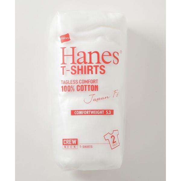 tシャツ 「HANES/ヘインズ」ＪＡＰＡＮ　ＦＩＴ　ＣＲＥＷ/ジャパンフィット/2P（2枚組）/パ...
