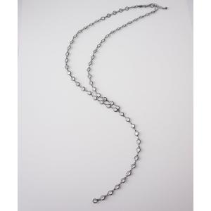 ネックレス クリスタル　Yネックレス レディース