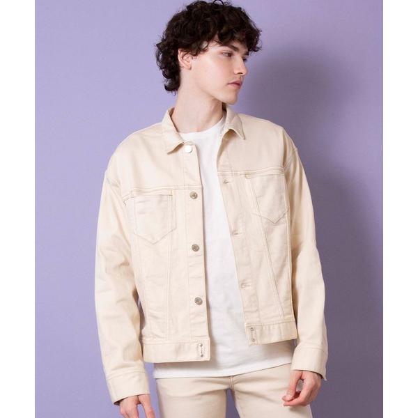 デニムジャケット gジャン 「FACTOTUM」EストレッチデニムワイドGジャン メンズ レディース