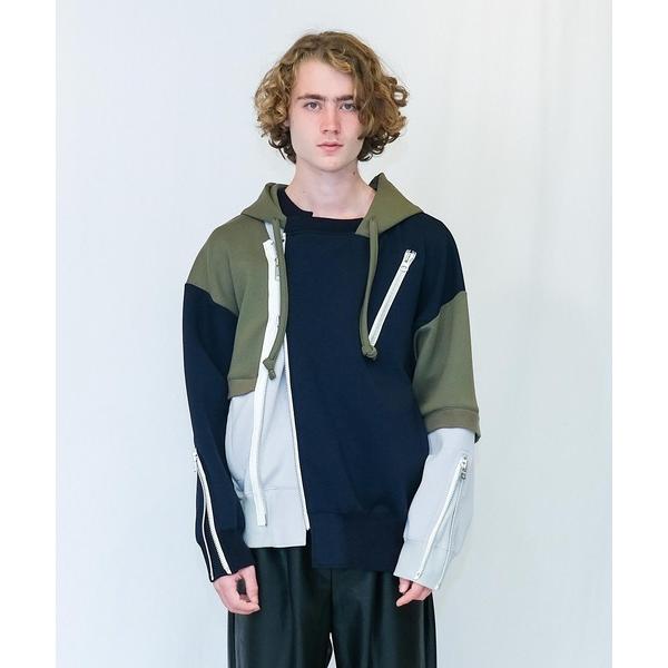 ブルゾン アウター Wizzard ウィザード / ASYMMETRIC ZIP HOODIE アシ...