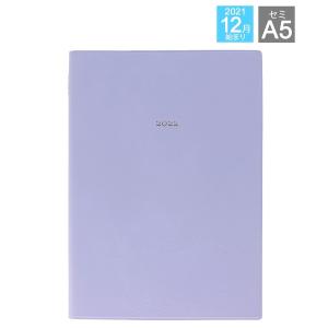 手帳 EDiT 手帳 2022 スケジュール帳 12月始まり 週間ノート セミA5 ニュアンスカラー