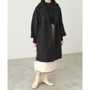 コート チェスターコート フェイクウールドルマンコート レディース