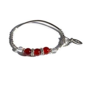 幻の宝石 グランディディエライト ボタンカット ブレスレット 幅約7mm