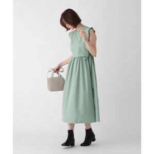 ワンピース ◆レイヤード風フィット＆フレアワンピース【WEB限定サイズ】