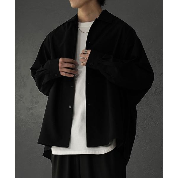 シャツ 「MinoriTY」落ち感ビッグドルマンシャツ オーバーサイズシャツ メンズ シャツジャケッ...