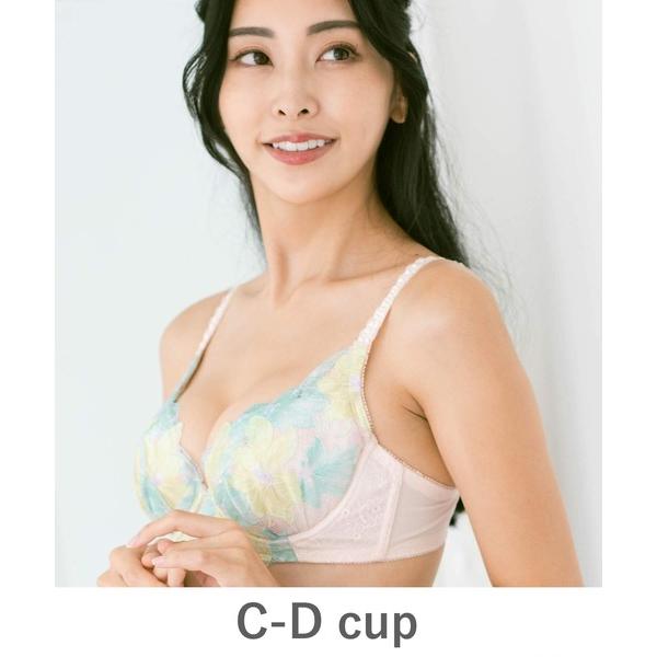 ブラジャー GRACE Clematis らくらく補正グレースクレマチス コーディネートブラジャー ...