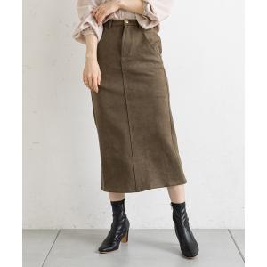 スカート エコスエードナロースカート