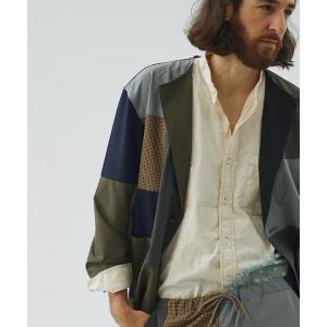 t*3様 otte メンズ ツイードノーカラージャケット L Otte ジャケット ノーカラージャケット アイドルラグジュアリー