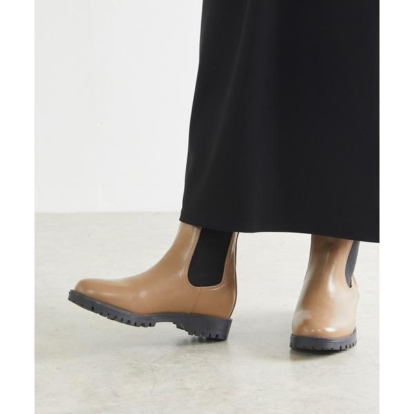 ブーツ ボリュームヒールサイドゴアブーツ レディース