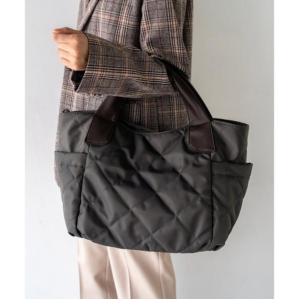 トートバッグ キルティング2wayナイロンビッグトートバッグ レディース