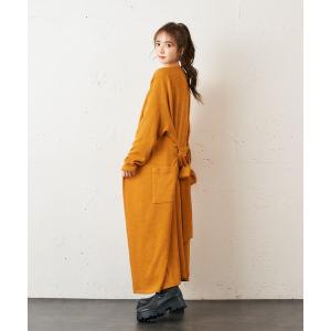カーディガン ニットソーロングカーディガン
