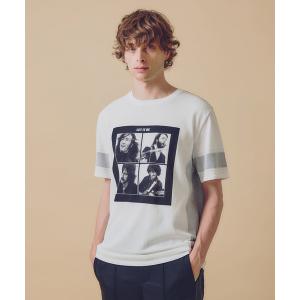 tシャツ Tシャツ メンズ 5351POUR LES HOMMES× THE BEATLES ニットTシャツ