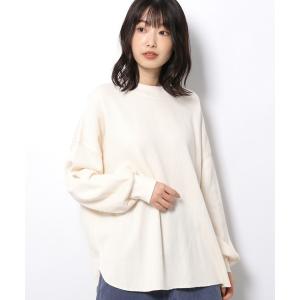 tシャツ Tシャツ ダブルフェイスワイドネックプルオーバー / 229329