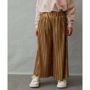 スカート カットプリーツワイドパンツ/スカーチョ