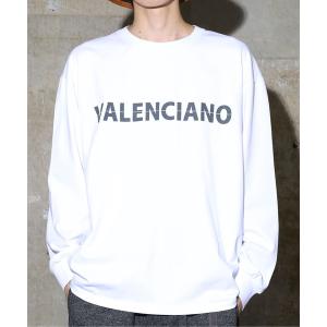 tシャツ Tシャツ VALENCIANO BY KELME/バレンシアーノバイケレメ LOGO LONG SLEEVE T-SHIRT ビッグシルエッ