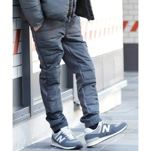 パンツ 極暖 ダウンパンツ / ダウンキルティング スキニー